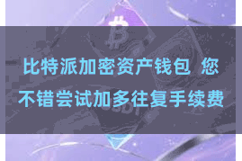 比特派加密资产钱包  您不错尝试加多往复手续费